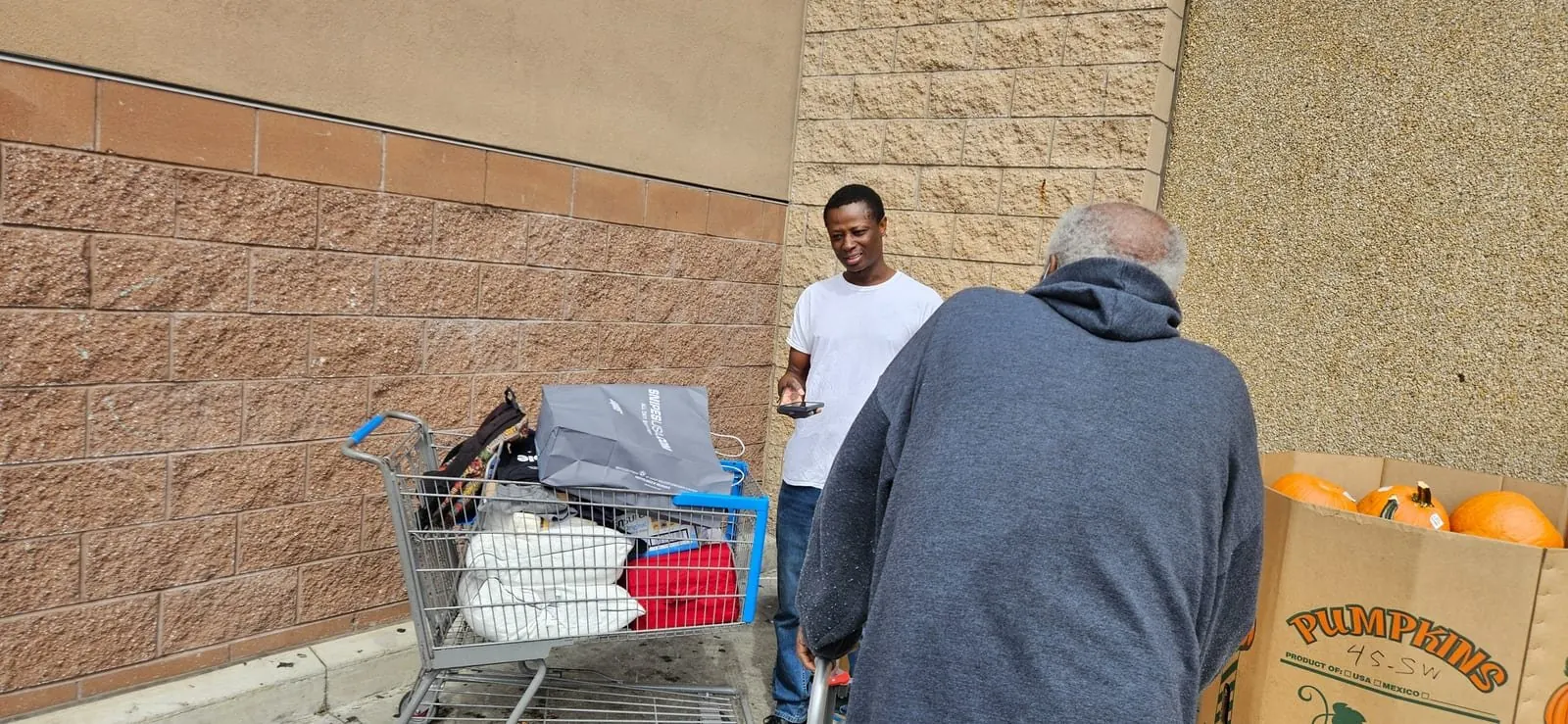 A Trenton Baptist Church outreach conversation in the community